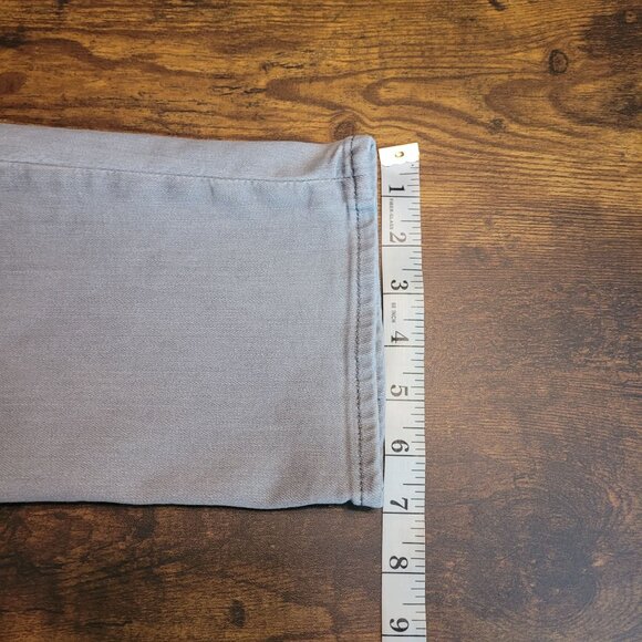Athleta Jeans Size 16 Sculptek Skinny Crop Mid Rise Kenai Wash Gray Stretch - Picture 11 of 12